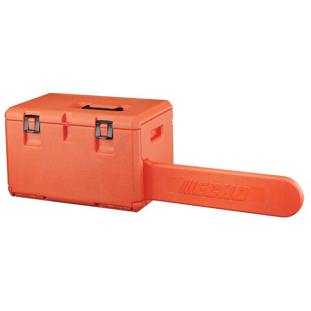 Toughchest 24 In. Chainsaw Carrying Case Tool Box with Storage for Oil and Outdo