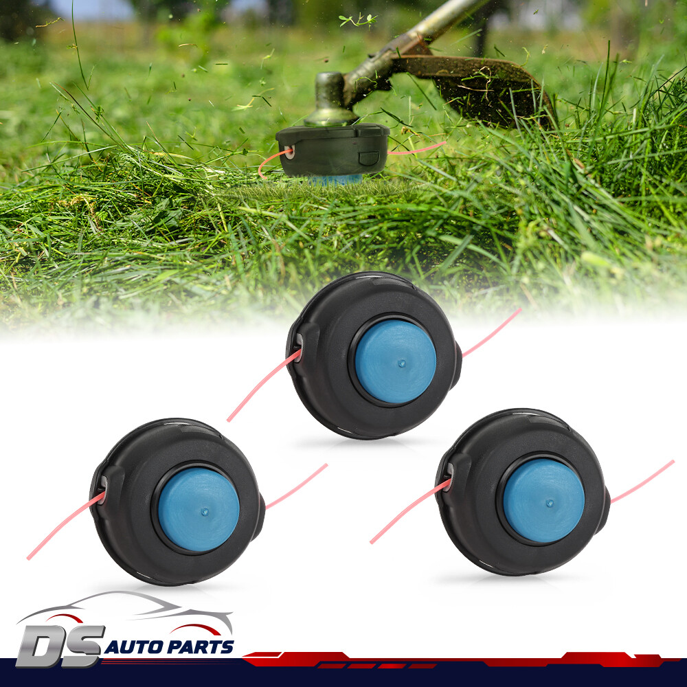 3PCS TRIMMER HEAD FIT FOR HUSQVARNA 128LD/124L/223L STRING TRIMMER WEEDEATER