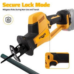 20V Cordless Reciprocating Saw For DeWalt 20 Volt Max Battery With