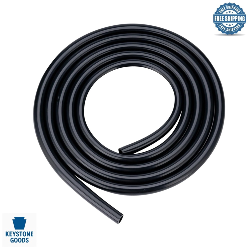Food Grade Silicone Tubing – High Temp, Flexible, 5 Ft Black for Home Brewing…