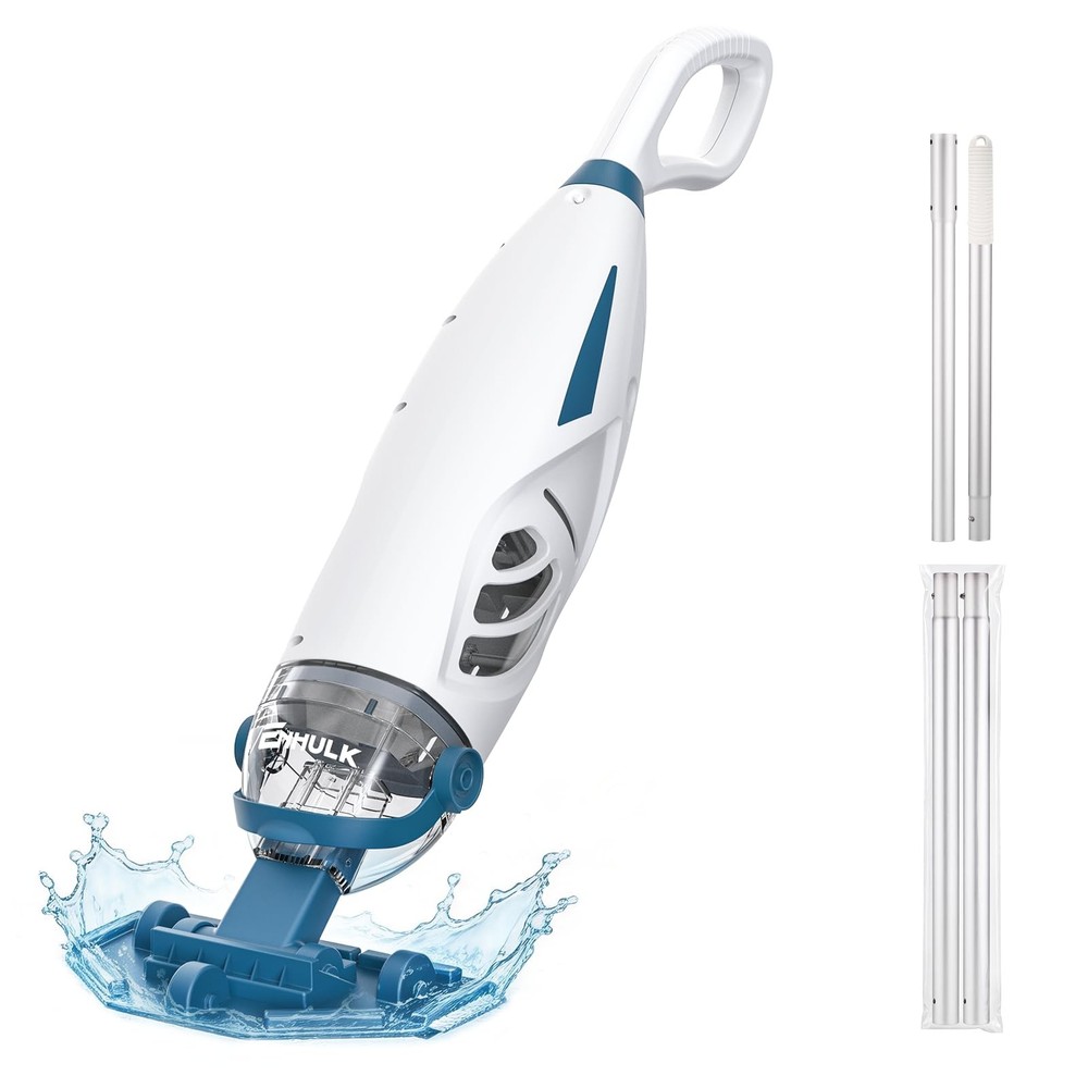 ENHULK PC68 Cordless Pool Vacuum Upgraded 26.5 GPM Beast Level Suction 6