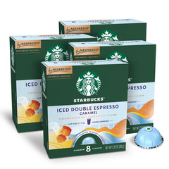 Starbucks Nespresso Vertuo Iced Double Espresso Caramel | 32 Capsules 4-8 Ct