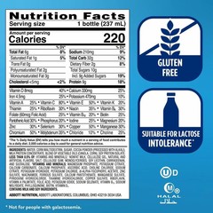 Ensure Original Dark Chocolate Nutrition Shake | Small 8 Fl Oz (Pack of 24)