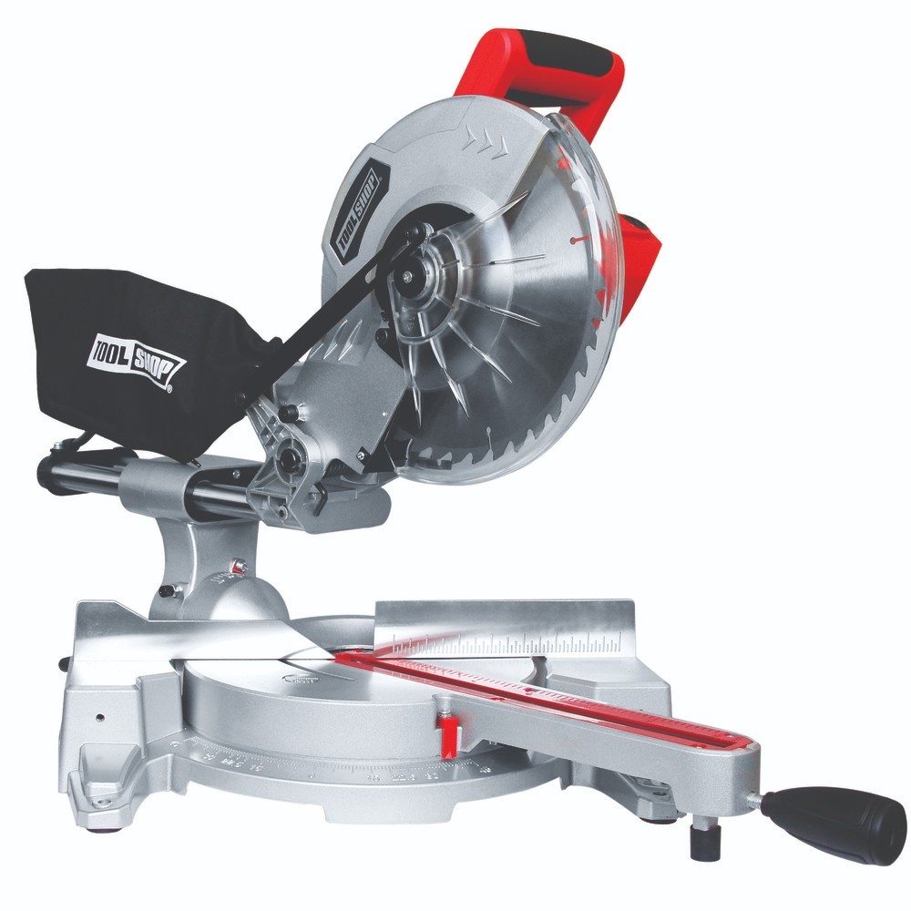 10 in Sliding Compound Miter Saw 15 Amp Single Bevel Corded 2402093