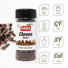 Whole Cloves, 1.25 oz, Premium Spice for Baking, Cooking, Beverages, Aromatic…