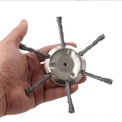 Universal Steel Wire Trimmer Head, Wire Trimming Head for Weedeater, Wire Trimme