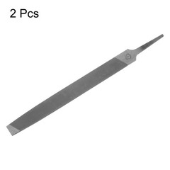 2pcs Mill File 8″ 3.6mm High Carbon Steel Single Cut Flat Hand File