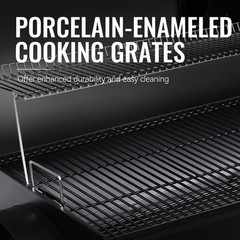 Royal Gourmet Charcoal Barrel Grill with Offset Smoker Large Event Outdoor Camp