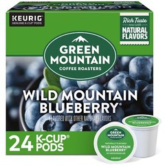 Green Mountain Coffee Wild Mountain Blueberry, Keurig K-Cup Pod, 24 Count