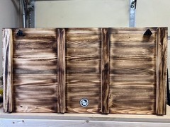 Rustic | American Handmade | Waving Wood American Flag Patriotic Wall Decor Gift