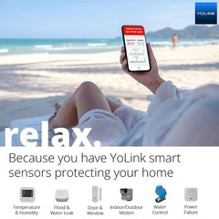 LoRa Smart Temperature & Humidity Sensor – Battery-Powered with App Notification