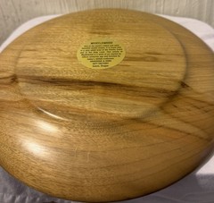 Myrtlewood 10.25 X 10.25 Serving Platter Plate Salem Oregon Holy Land Preowned