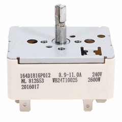 WB24T10025 Surface Burner Control Switch for GE Electric Ranges 8 Inch NL812653