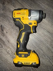 Dewalt DCF801 12V Max 1/4″ Hex Brushless Impact Driver with Battery