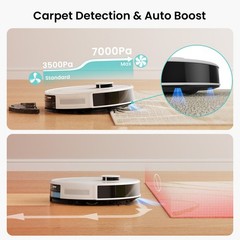 Lefant M2L Plus 7000Pa Robot Vacuum Cleaner Self-Emptying 2.4G/5G Smart Sweeper