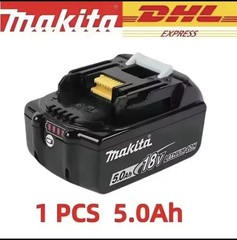 100% original Makita battery, 18V 5.0Ah,6.0Ah,9.0Ah rechargeable battery