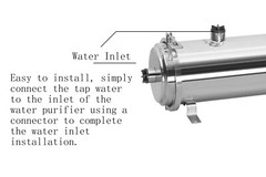 PVDF Ultrafiltration Membrane Filter 8000L/h Stainless Fluid Purification Tool