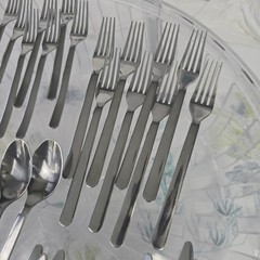 IKEA Stainless Steel Flatware 54 Pieces 224 58
