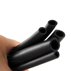 Black Smooth Nitrile Rubber Tube ID 2-25mm Fuel Petrol Diesel Oil Tube Hose Pipe