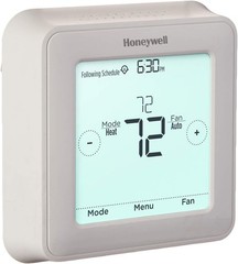 Intuitive Touchscreen Thermostat for 7-Day Scheduling & Smart Heating/Cooling