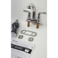 Pfister LF-048-LRCC Ladera Centerset Two Handle Bathroom Faucet -Polished Chrome