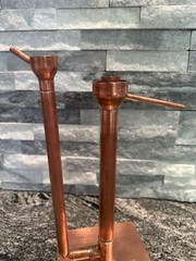 Handcrafted Copper Proofing Parrot Two Way Distilling