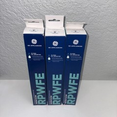 (3 Pack) Genuine GE RPWFE RPWF Replacement Refrigerator Water Filter Sealed