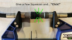 QC-Mate 12-in Hydraulic Quick Coupler Connect Under Pressure Clamp