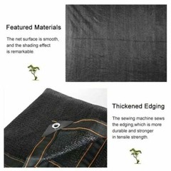 70% Shade Cloth Anti-Aging Sun Mesh UV Resistant Net Sunblock Plant Garden Tarp