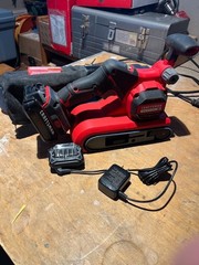 CRAFTSMAN V20 Brushless RP Cordless Belt Sander CMCW223B 20V + BATTERY & CHARGER