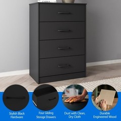 Mainstays Ardent 4 Drawer Dresser