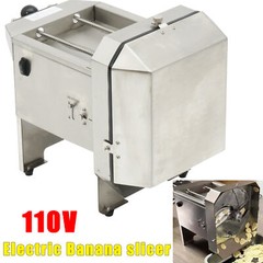 Electric Banana Slicing Machine Fruit Vegetables Slicer Cucumber Cutting Machine