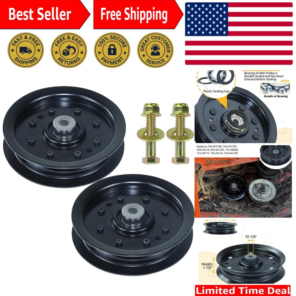 Idler Pulley Kit – Replaces Multiple Models, Fits Cub Cadet RZT50