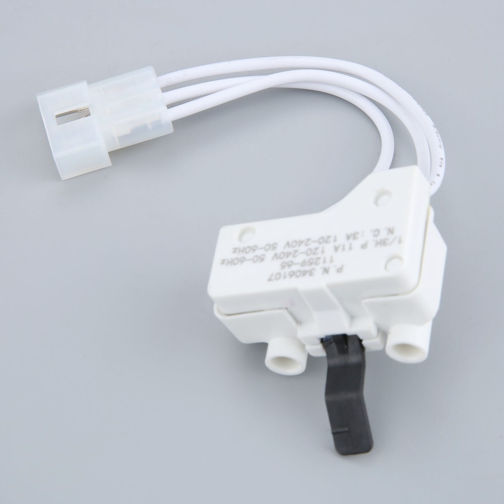 Dryer Door Switch Assembly Replacement for Whirlpool, Kenmore, Maytag 3406107