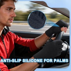 2-Pair Arthritis Compression Gloves- for Hand Arthritis, Carpal Tunnel Pain,