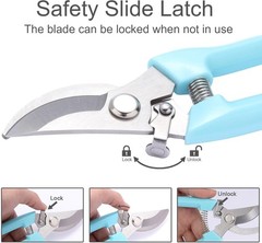 Garden Pruning Shears 2 Pack Gardening Shears Garden Scissors Stainless Steel Pr