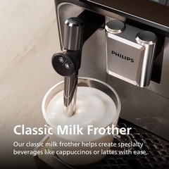 Philips 3300 Series Fully Automatic Espresso Machine, Grinder and Milk Frother