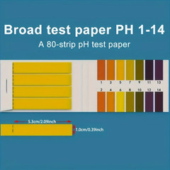 400pcs pH Test Strips Kit 1-14 Universal Water Soil Tester