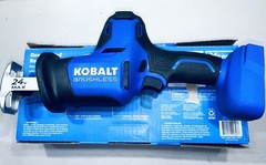 Kobalt 24v max brushless one handed Reciprocating saw – No Battery included