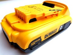 (1) Dewalt 20V DCB203 2.0 AH MAX Battery 20 Volt For Drill, Saw