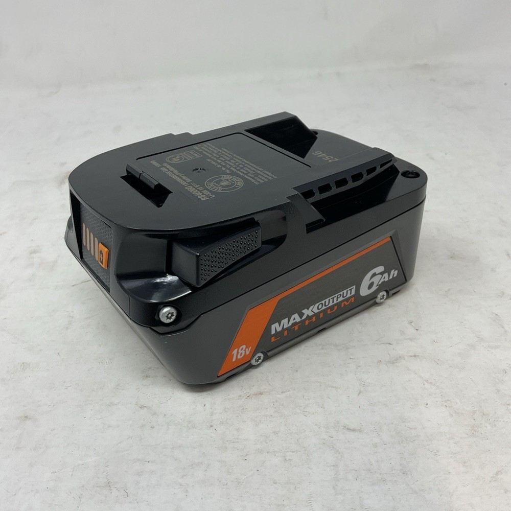 Ridgid 18V Volt Max Output 6 Ah Lithium Ion Battery Model R840060