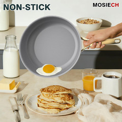 Ceramic Non-Stick Frying Pan Set – 3 Pieces, Oven-Safe & Induction Compatible