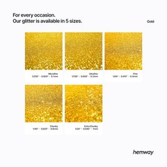 Gold Glitter Grout Additive 100g – Metallic Flakes for Sparkling Kitchen & Bathr