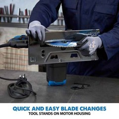 Evolution S210CCS: Metal Cutting Circular Saw with 8-1/4 In. Mild Steel Cutting