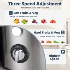 1000W Electric Juicer Fruit Vegetable Blender Juice Extractor Citrus Machine C2