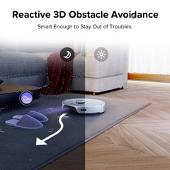 Roborock S8 Pro Ultra Robot Vacuum Mop,Self-Drying,6000Pa -Certified Refurbished