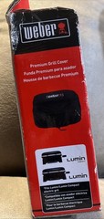 Weber Lumin Electric/Compact Electric Premium Grill Cover 7197 Brand New