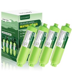 RVGUARD Inline RV Water Filter, Reduces Odors, Bad Taste, Rust, Chlorine, Ide…