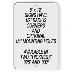 No parking anytime double arrows sign / decal snp003 / magnetic sign