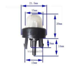 4 Packs Primer Bulb Pump Bulbs for Homelite Echo Stihl Poulan Craftsman chainsaw